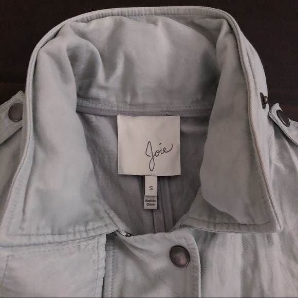 Joie Barker Parka Hooded Military Jacket Size Small - Picture 11 of 14